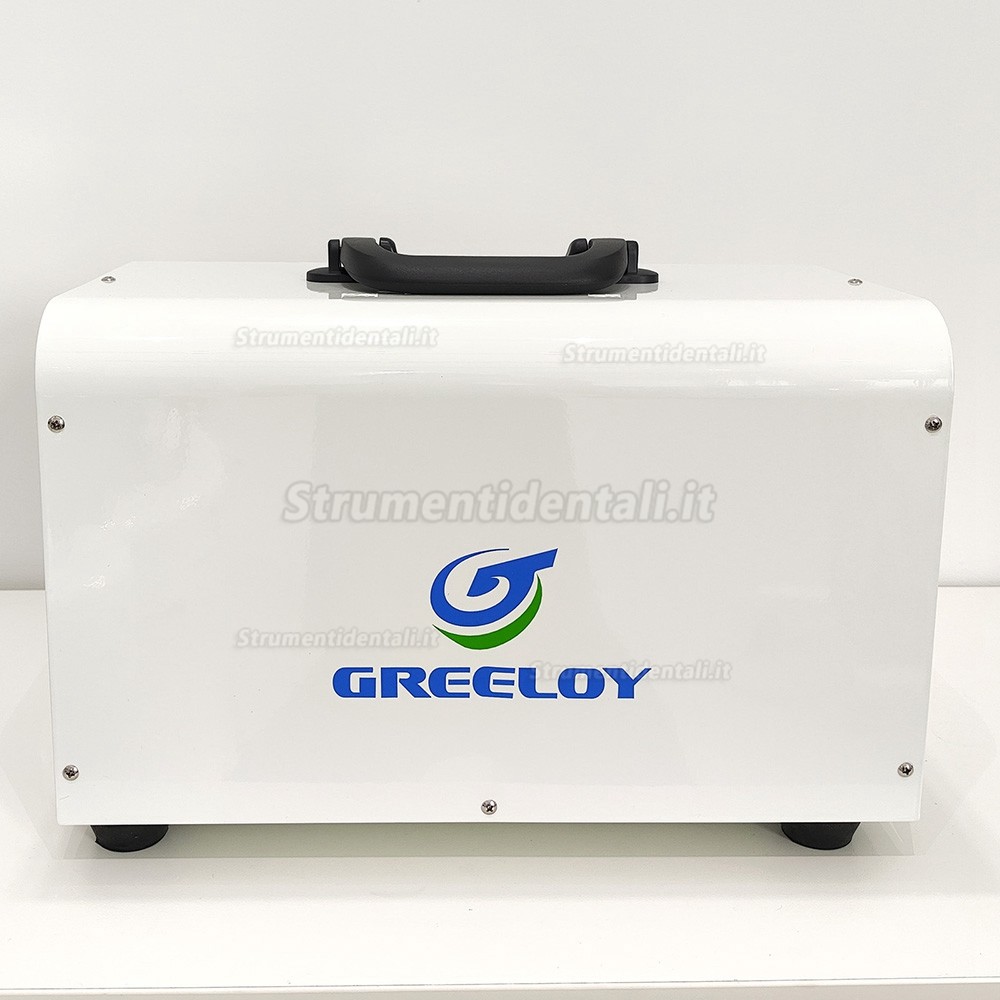 Greeloy® GU-P300 compressore portatile senza olio per unità di carrello dentista